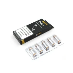 100% Genuine Aspire Cleito Replacement Coils Heads (Pack of 5) – 0.2Ω, 0.27Ω, 0.4Ω & SS316L