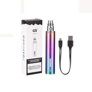 Authentic GS EGO 2 E Cig 2200mAh Shisha Battery with Micro USB Charger
