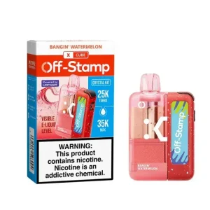 Bangin' Watermelon - Off-Stamp X-Cube Crystal 35k Disposable Kit