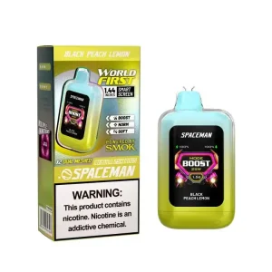 Black Peach Lemon - Spaceman Nebula 25k Plus Disposable Vape