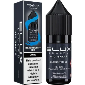 Blackberry ice ELUX Legend nic salts e-liquid 10ml