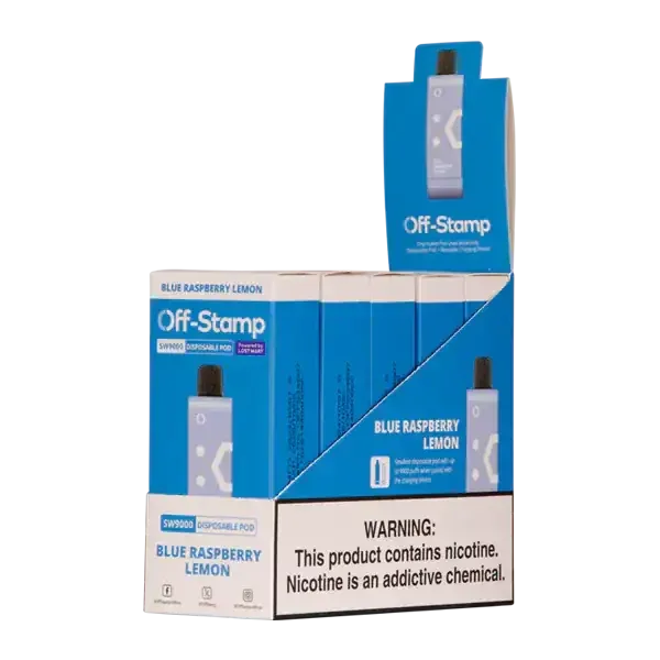 Blue Raspberry Lemon - Off-Stamp SW9000 Disposable Pod