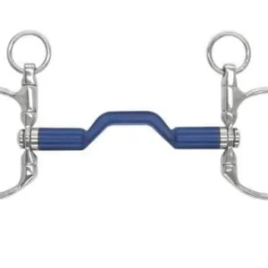 Bombers Bits DC Dressage Bomber Blue Swivel Bit