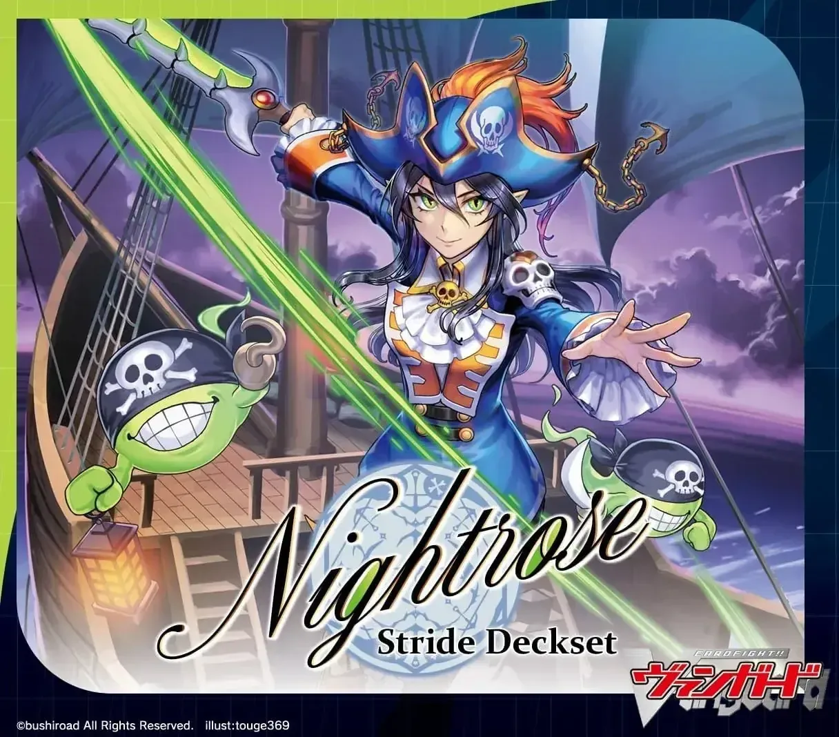 Bushiroad Cardfight Vanguard Nightrose Stride Deckset TCG