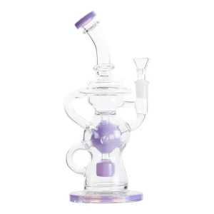 Centrifugal Recycler Percolator Bong - 10in