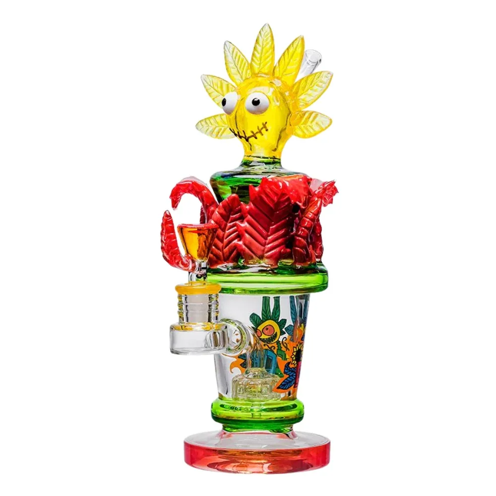 Cheech - 12" Sunflower Bong w/ Ash Catcher - Image 2