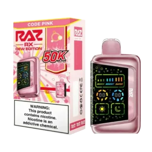 Code Pink - RAZ RX 50K Dew Edition Disposable Vape
