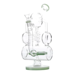 Coiled Inline Percolator Bong - 13in