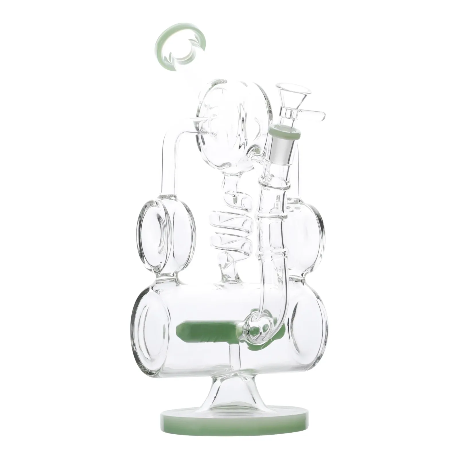 Coiled Inline Percolator Bong - 13in - Image 2