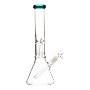 Color Tip Perc Bong - 14in