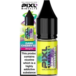 Dark cherry ice PIXL Nic Salts e-liquid 10ml