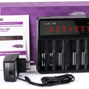 EFEST LUC V6 LCD Universal Charger