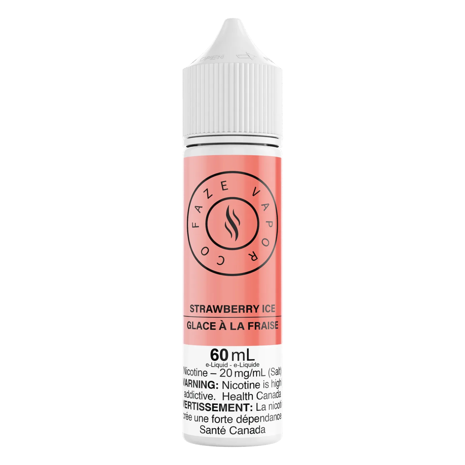 Faze Vapor Co 60mL Salts - Strawberry Ice