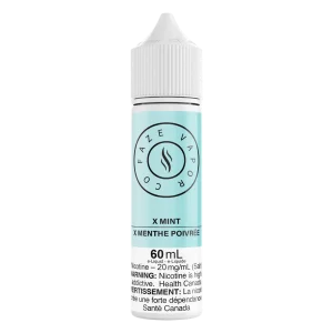 Faze Vapor Co 60mL Salts - X Mint