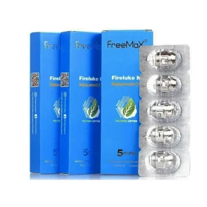 FreeMax Twister Vape Kit Coils – FIRELUKE 2 & M Tanks | Pack of 5 X1, X2 & X3 Coils