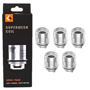 Geek Vape – Super Mesh X2 And X1 – 0.20 ohm – Coils – 5pack