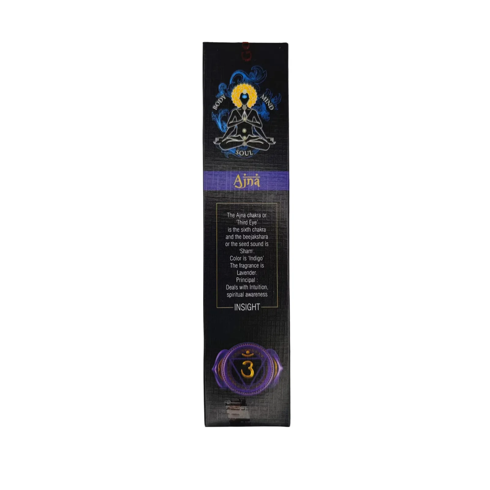 Goloka Chakra - Ajna (Insight) Incense Sticks 15g