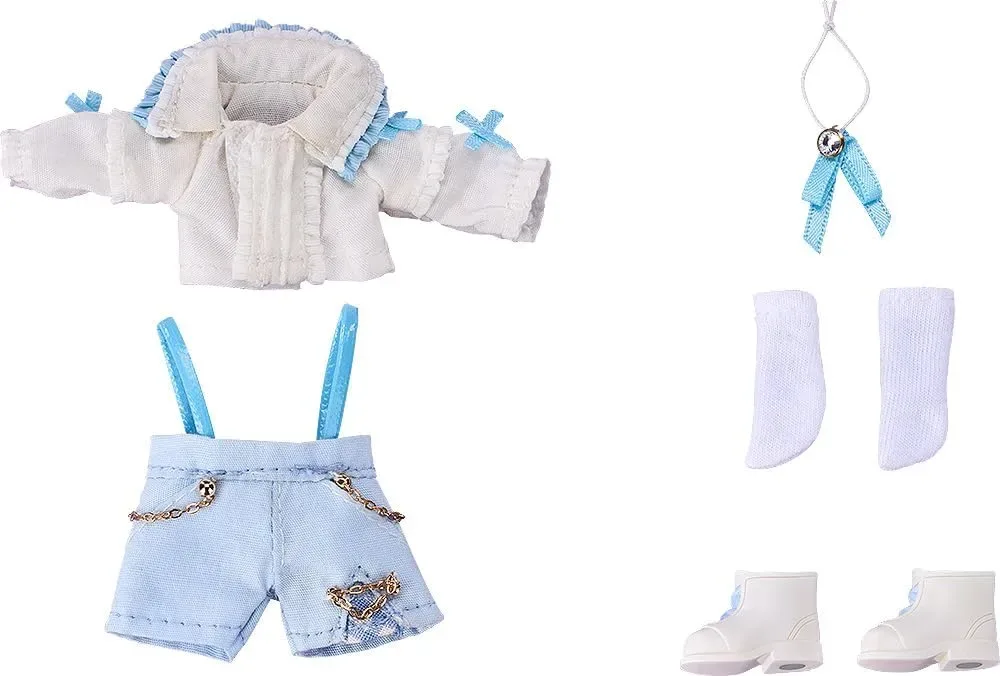 Good Smile Company Nendoroid Doll Youtufuku Shorts Set White Blue
