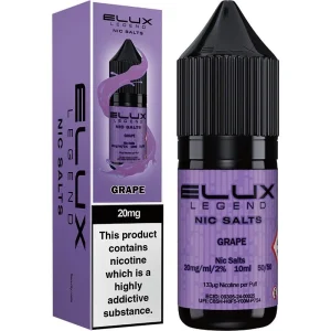 Grape ELUX Legend nic salts e-liquid 10ml