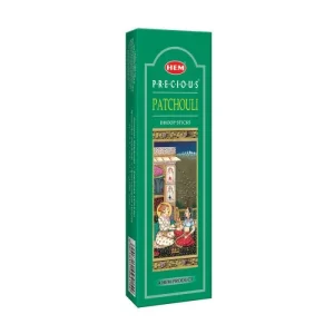 HEM - Precious Patchouli Dhoop Sticks – 14 Sticks, 25g, 4"