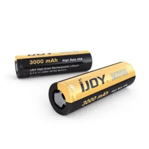 IJOY 20700 Battery 3000mAh 40A High Drain Rechargeable Cell