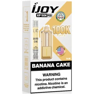 iJoy XP100K Refill Pod: Banana Cake