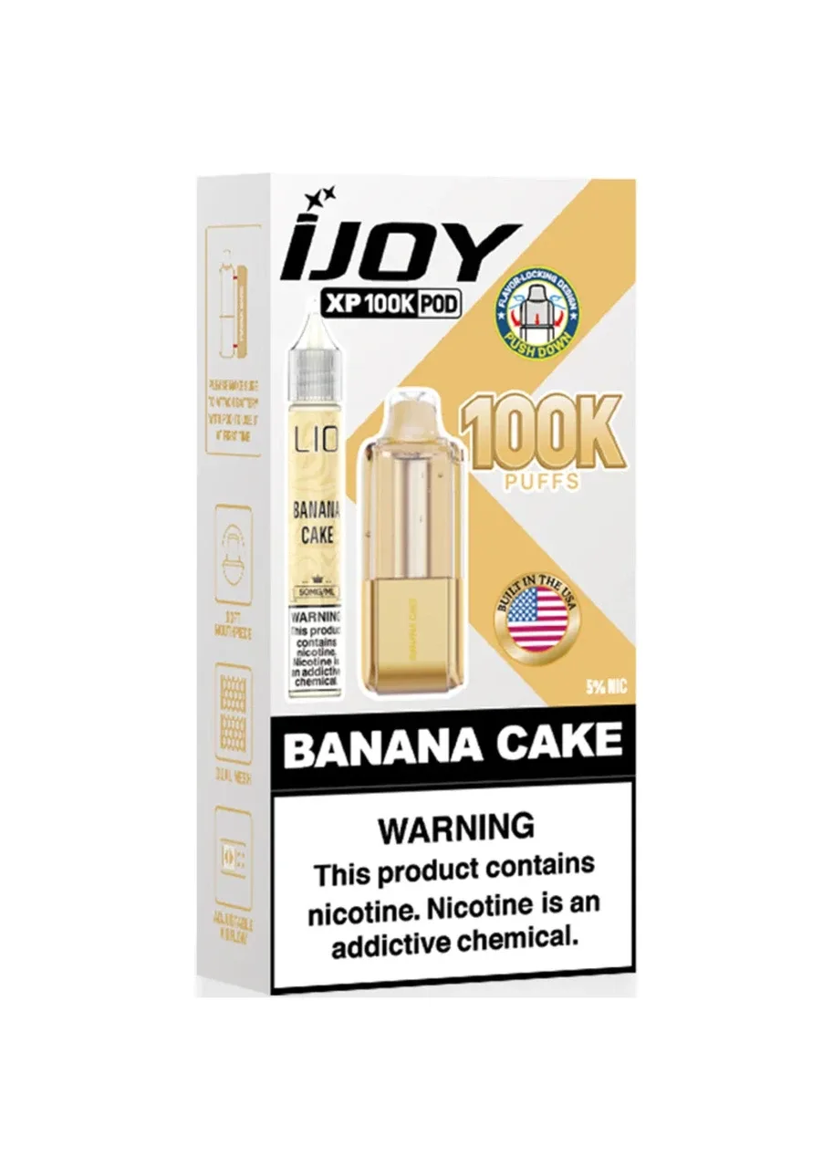 iJoy XP100K Refill Pod: Banana Cake