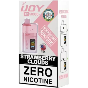 iJoy XP50000 ZERO: Strawberry Clouds 0%
