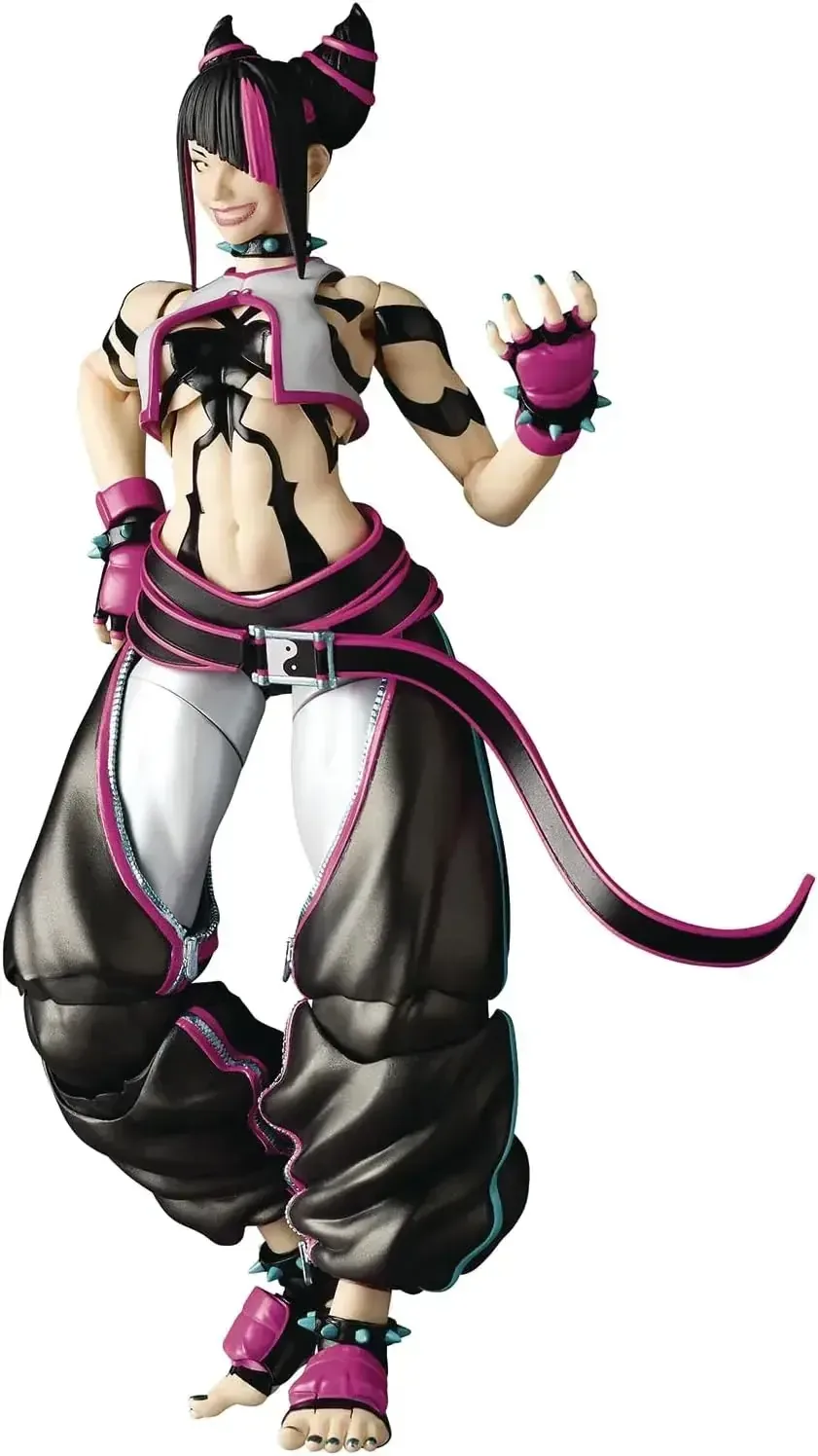 Kaiyodo Revoltech Street Fighter 6 Juri Poseable Figure