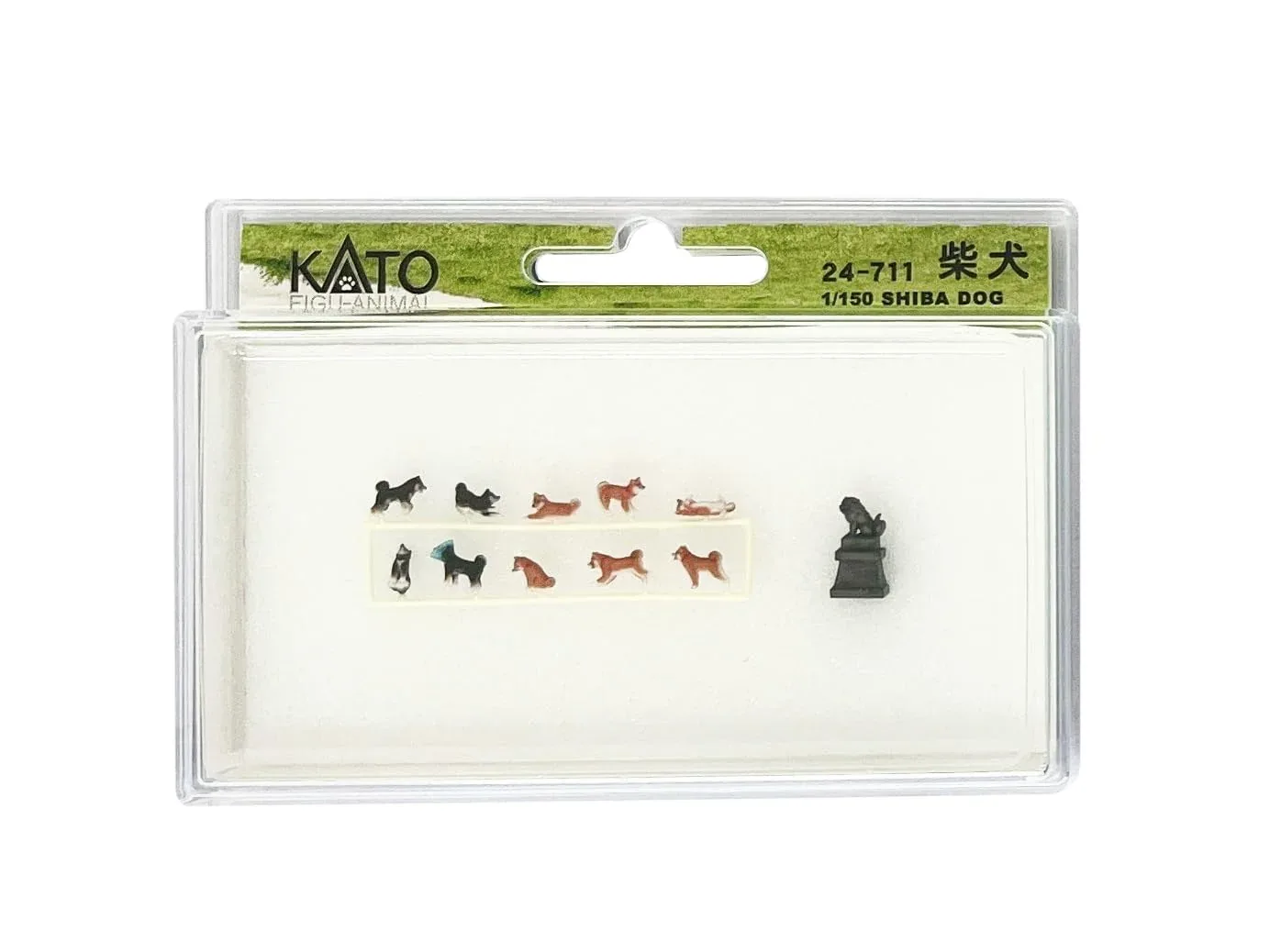KATO Catholic Diorama Supplies 1/150 Shiba Inu Model 24-711 - Image 2