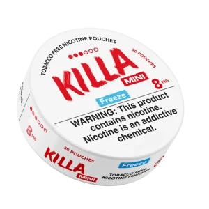Killa Freeze Mini 8mg Nicotine Pouches (5 Pack)