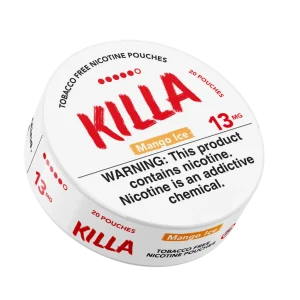Killa Mango Ice 13mg Nicotine Pouches (5 Pack)