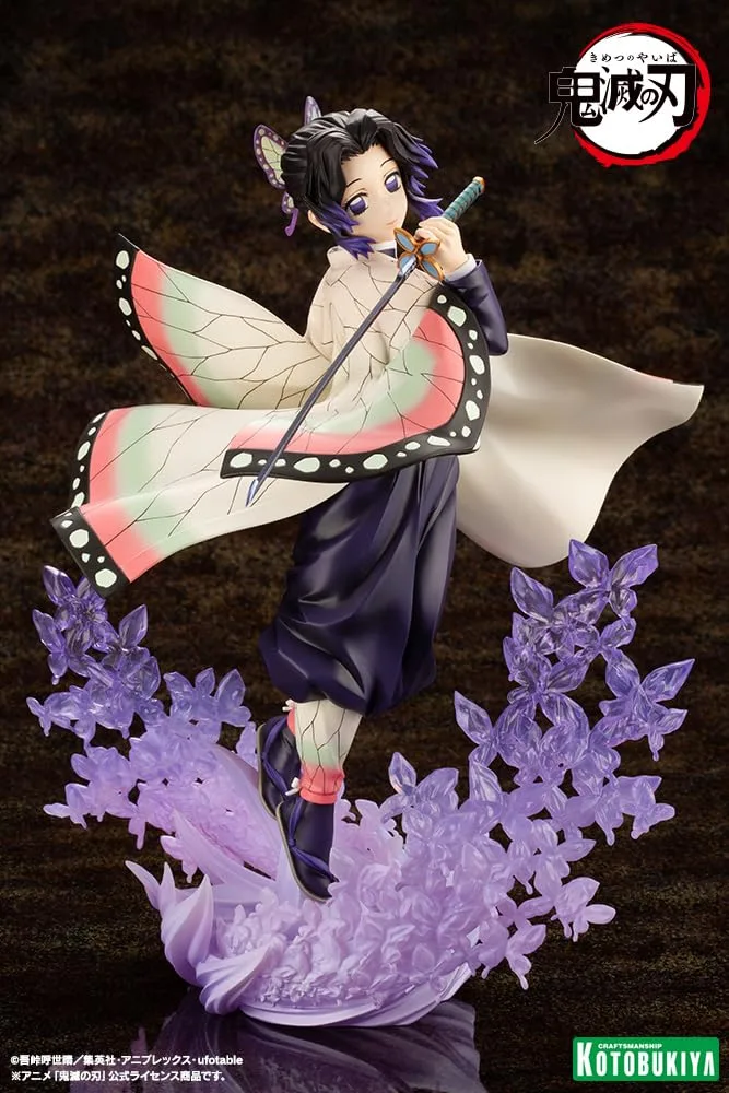 Kotobukiya Demon Slayer Shinobu Kocho 1/8 Scale Pre-Painted Figure - Image 2