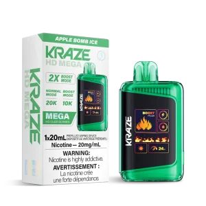 Kraze HD Mega 20k Rechargeable Disposable Vape 20ml