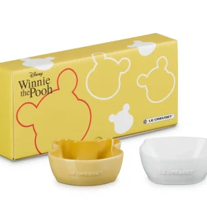 Le Creuset Disney Winnie The Pooh Mini Dish Set Cotton Quince Yellow Safe