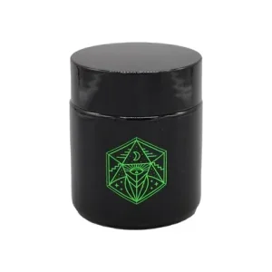 Leaf Way Glass Storage Jar