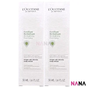 L'OCCITANE Revitalizing Fortifying Advanced Scalp Treatment 50ml x2