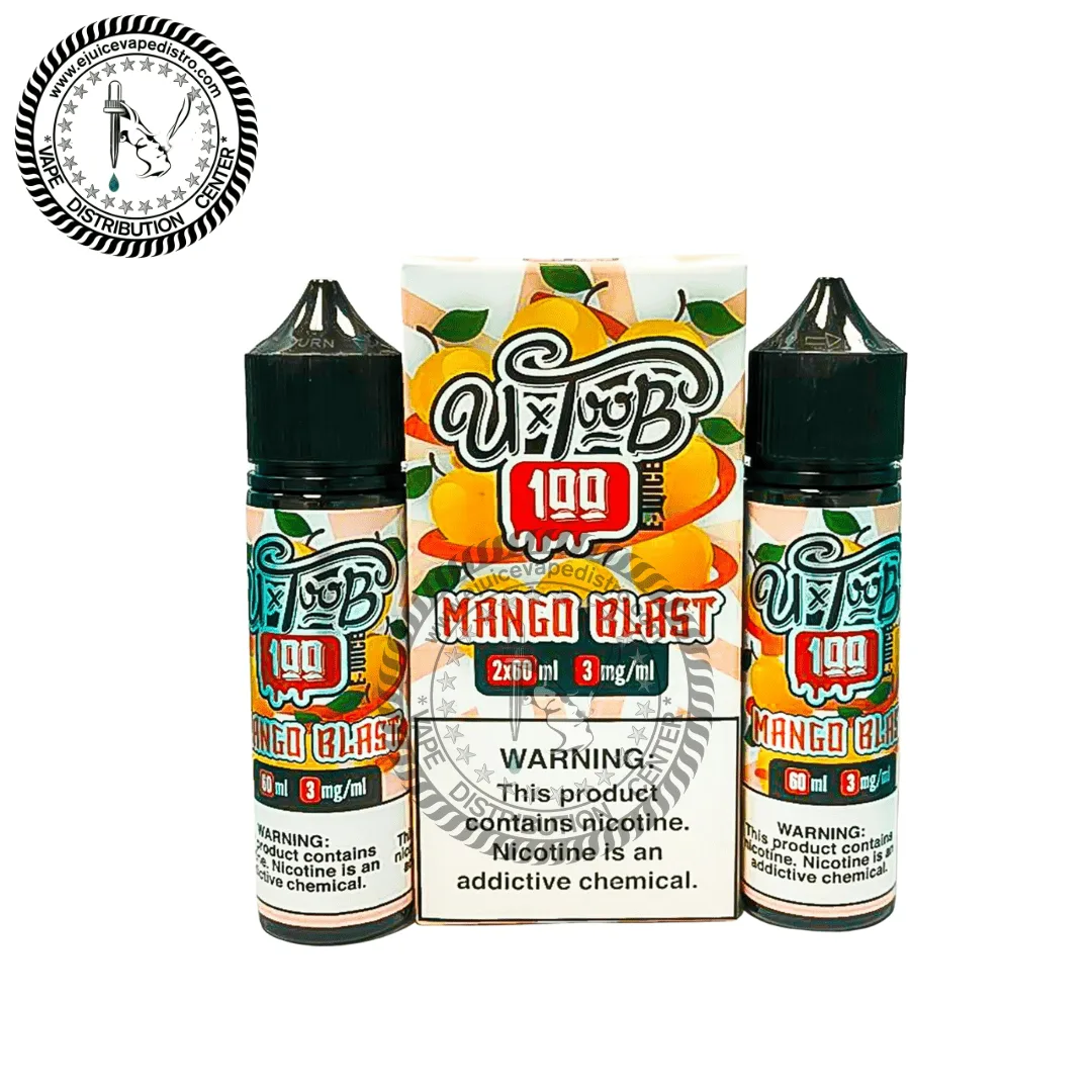 Mango Blast by U TooB 100 E juice 2x60ML 120ML - Image 2
