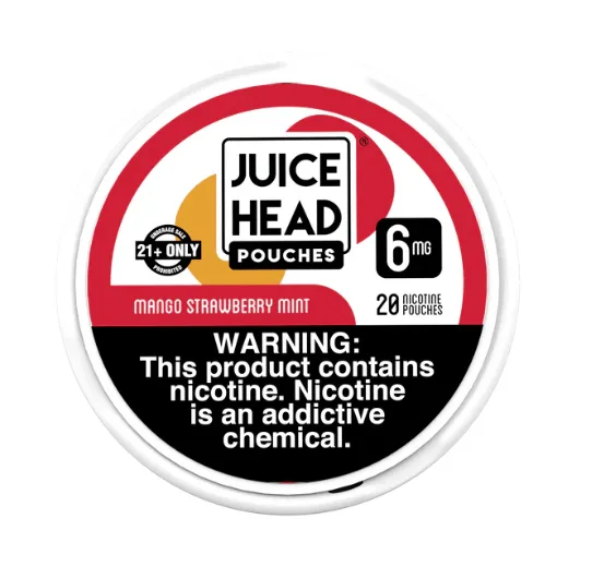 Mango Strawberry Mint By Juice Head Pouches (20 Pouches)