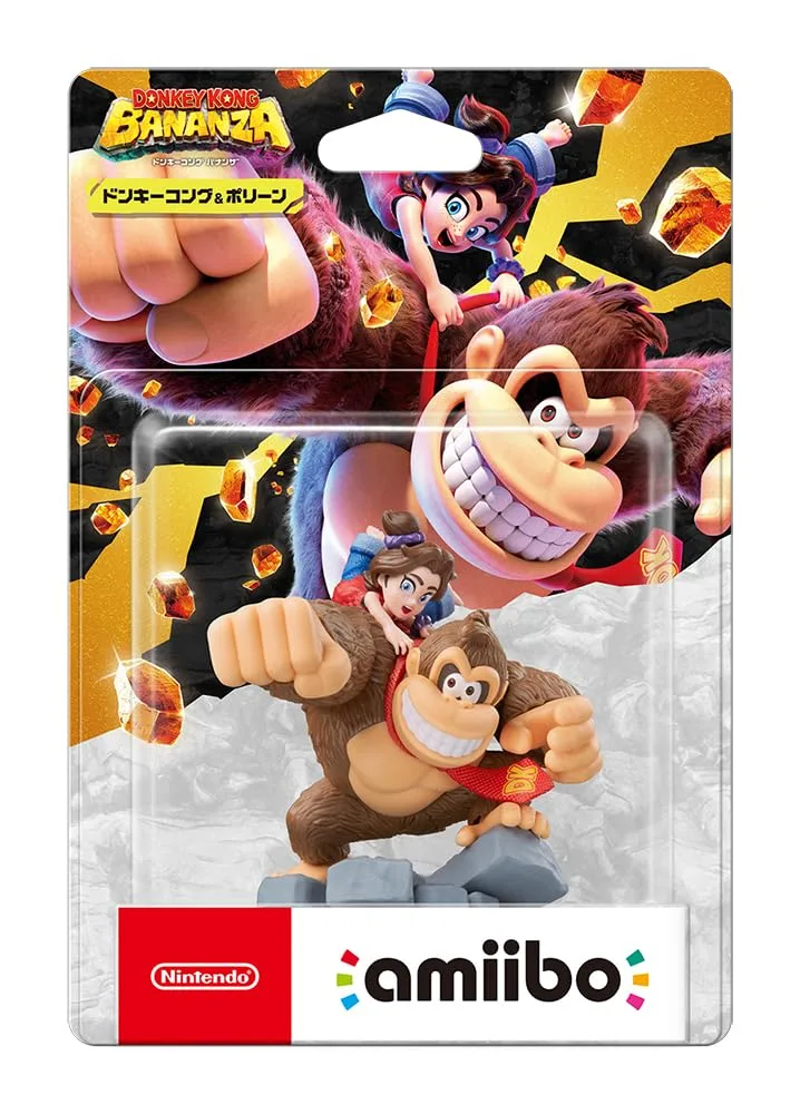 Nintendo Amiibo Donkey Kong and Pauline Figure Set Donkey Kong Series