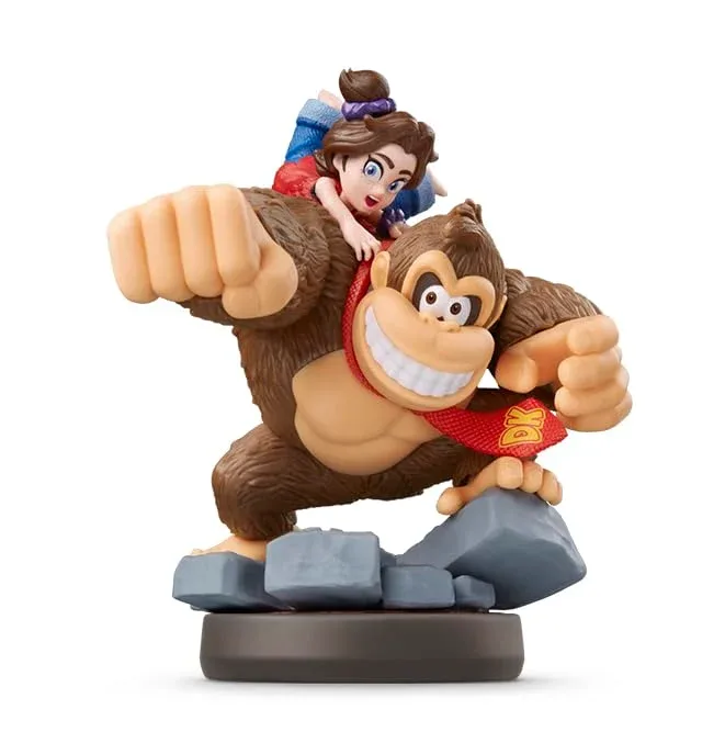 Nintendo Amiibo Donkey Kong and Pauline Figure Set Donkey Kong Series - Image 2