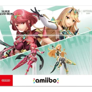Nintendo Amiibo Double Set Homura Hikari Super Smash Bros Series Figures