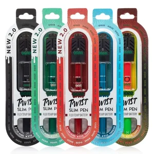 Ooze Twist Slim Pen 2.0 Flex Temp Battery