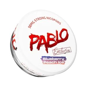 Pablo Exclusive Blueberry Peach Ice 30mg Nicotine Pouches (5 Pack)