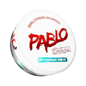 Pablo Exclusive Frosted Mint 30mg Nicotine Pouches (5 Pack)