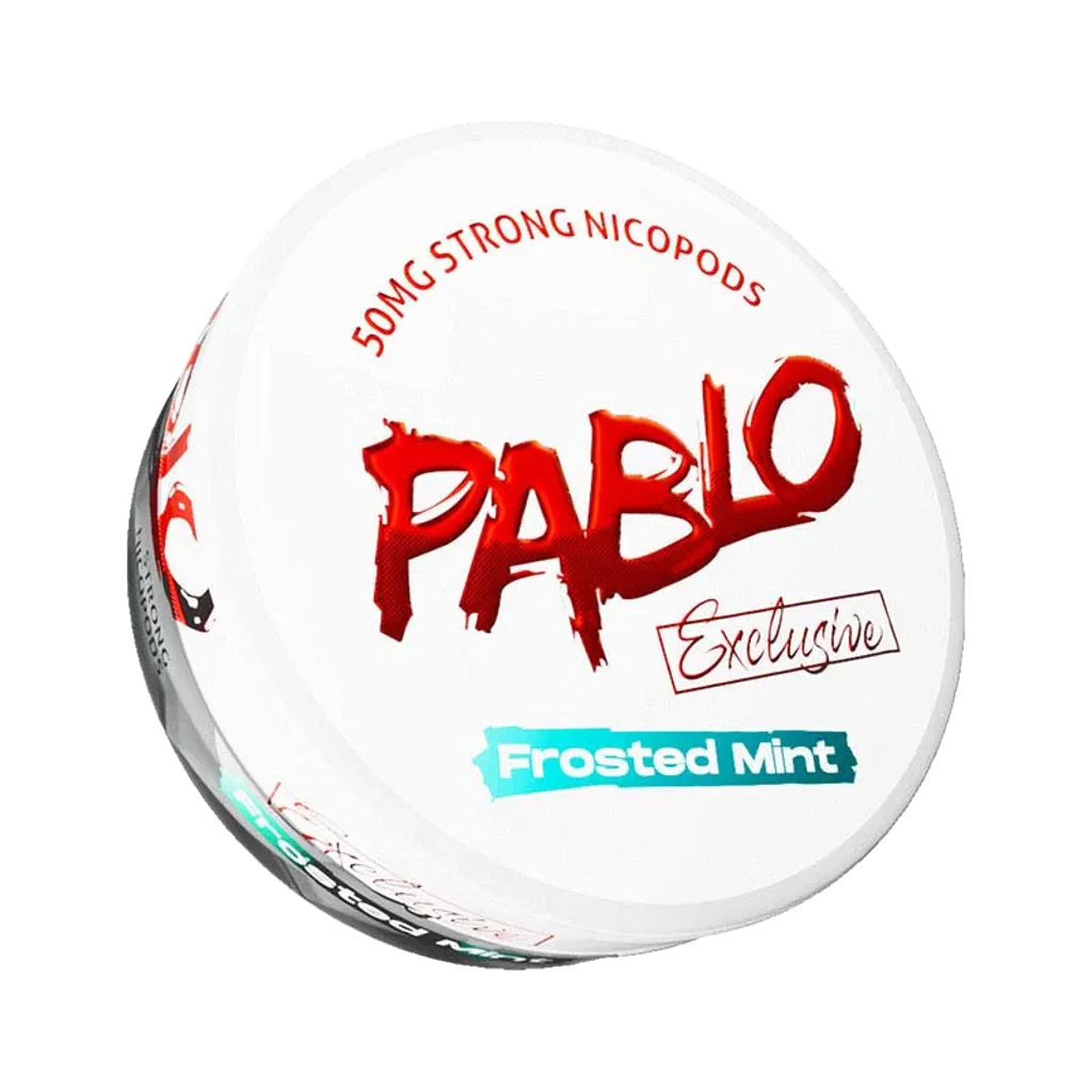 Pablo Exclusive Frosted Mint 30mg Nicotine Pouches (5 Pack)