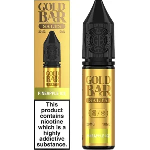 Pineapple ice Gold Bar Salts e-liquid 10ml