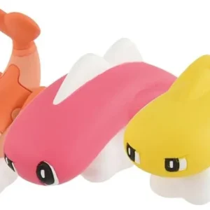 Pokemon Center Moncolle Sharitats Slouching Drooping Stretched Figures Set
