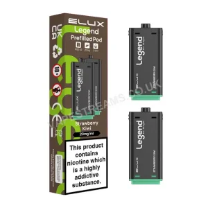 Elux Legend 1500 Strawberry Kiwi Pods
