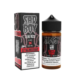 Sadboy Strawberry Nola 100ml Vape Juice - 3mg